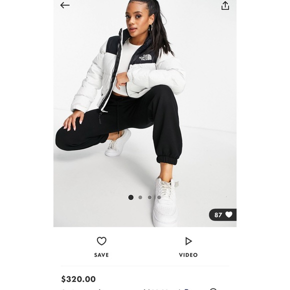 sold on Ⓜ️: NWT The North Face 1996 Nuptse Jacket in White sz L - Picture 7 of 9